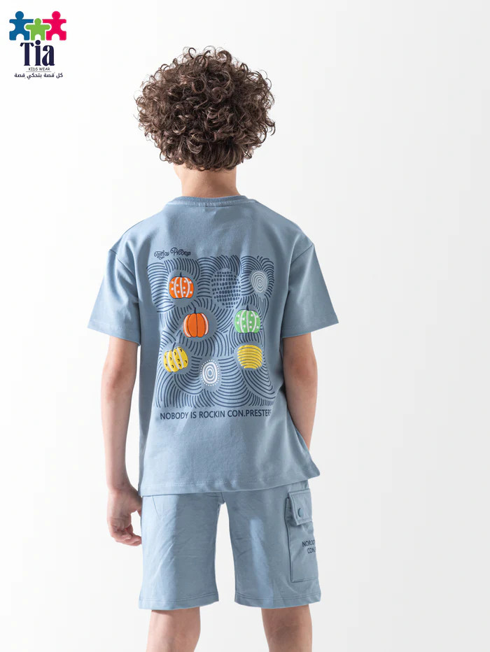 Boys "Deco Waves" Summer Set - Image 3
